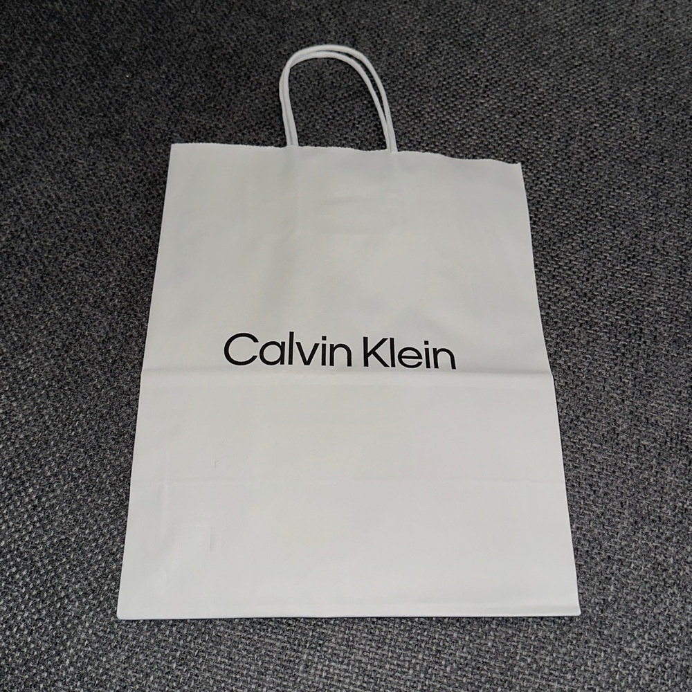 Calvin Klein gift bag